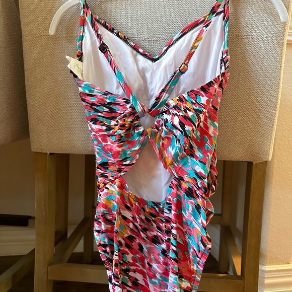 Bundle of 5 One-Piece Adult Small Bathing Suits-Worn Once!Kona Sol-Aqua Green - Picture 5 of 11